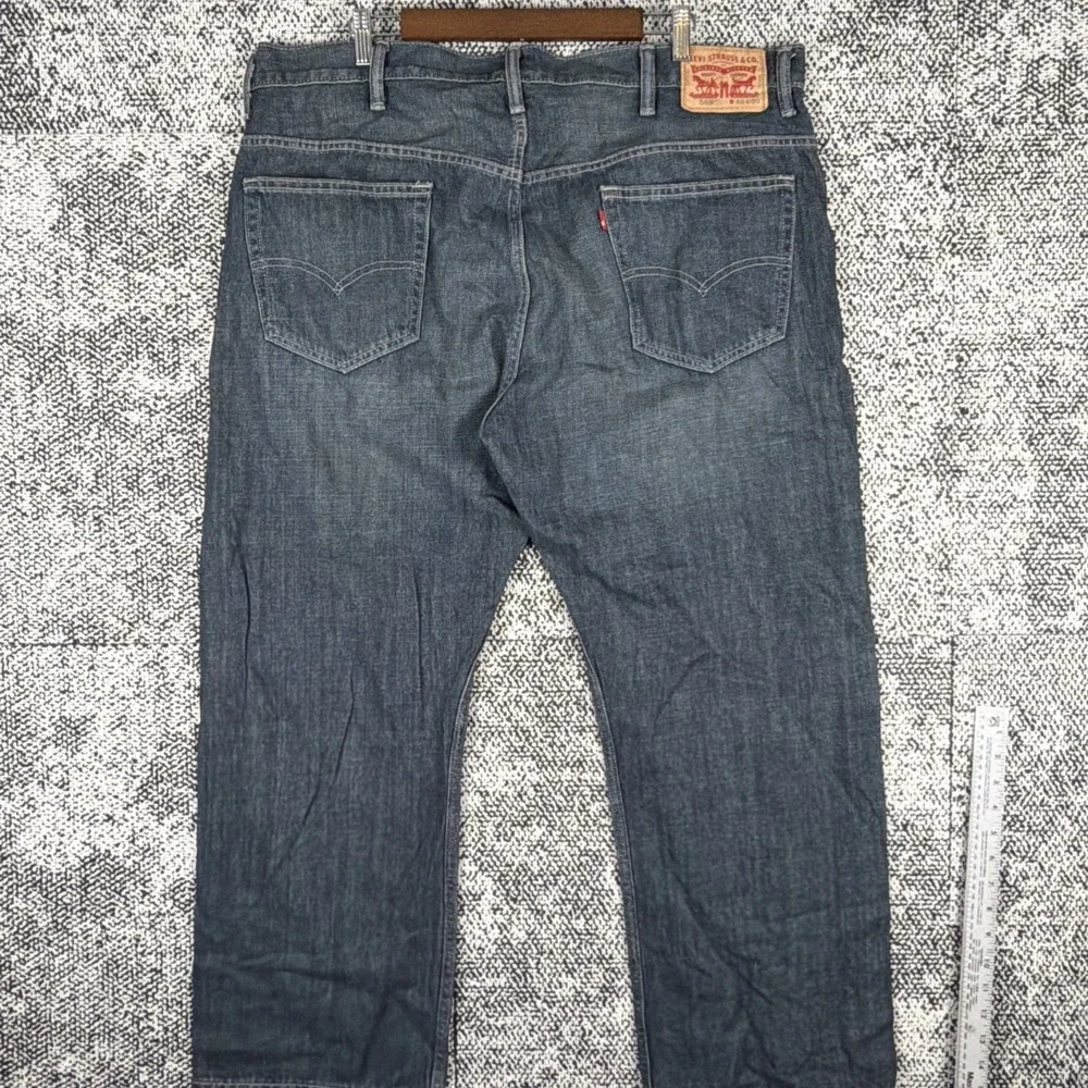 Levis 569 Straight Blue Jeans Mens 40 X‎ 30 (FITS 41 X 29) Cotton Denim Baggy